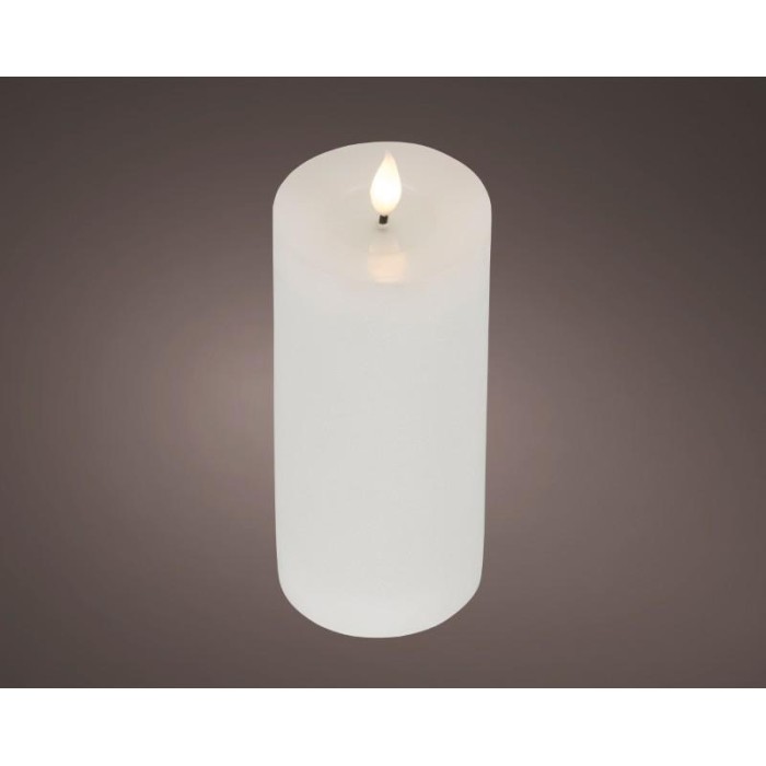CANDELA LED BIANCA H.20 D.7.5